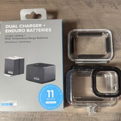 GoPro Dual Charger + Enduro Batteries. 