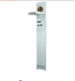 🆕 Metered RV Earth Burial Pedestal with 50 Amp and 30 Amp RV Receptacles and 20 Amp GFCI Receptacle