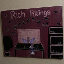 Rich Risings Acrylic Painting