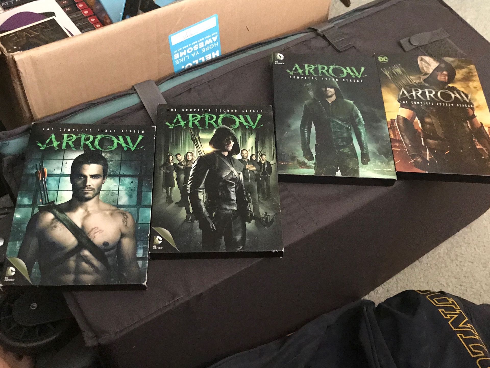 Arrow Seasons 1-4