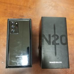 Samsung NOTE 20 ULTRA 5G FACTORY UNLOCKED 