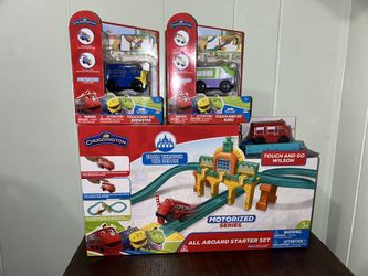 Chuggington All Aboard Starter Train Set With Additional Trains 