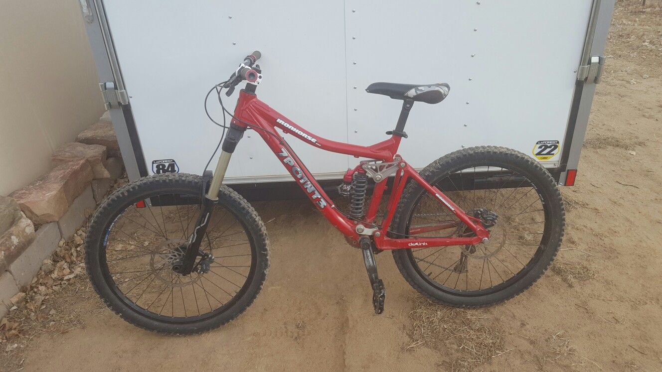 TRADE FOR PIT BIKE DOWNHILL MOUNTAIN BIKE