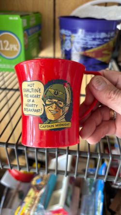 Captain midnight hot Ovaltine mug