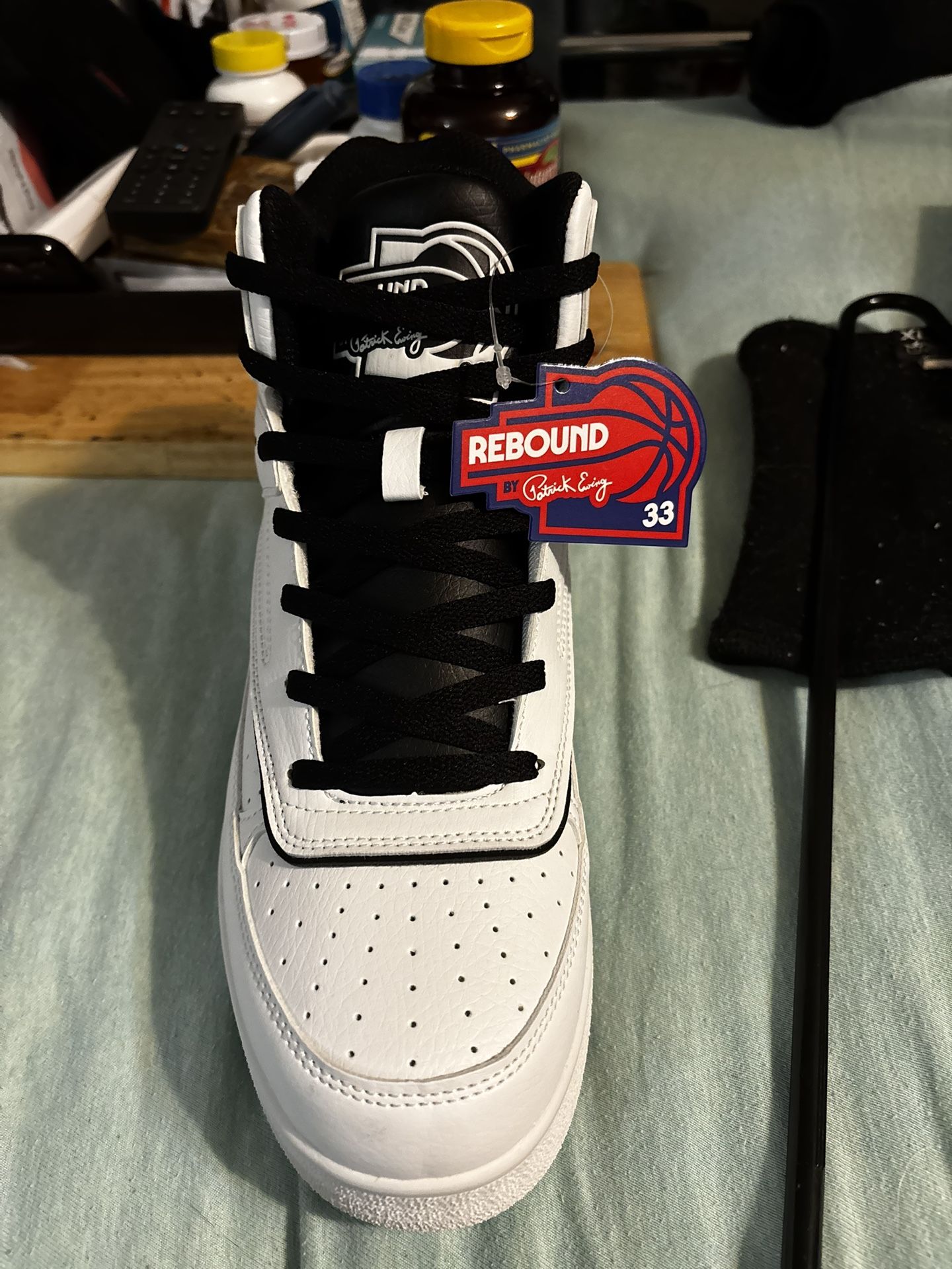 Patrick Hewing #33 High Tops Sz 81/2 Mens