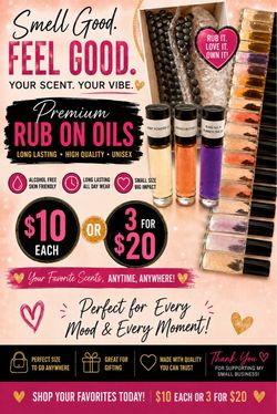 Rub On Body Oils