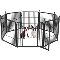 FXW Rollick Dog Playpen for Indoor, Yard, RV Camping, 24 inch 8 Panels for Puppy and Small Dogs│Patented.  Price is firm and please check out my many 