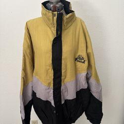VTG Puffer University PURDUE Athletic Jacket Men’s X Large 