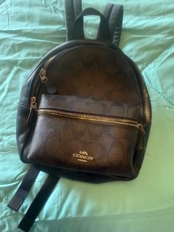 Coach Signature Mini Backpack