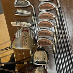 Complete Man’s Golf Club (Taylormade,Cleveland And Assorted Clubs )