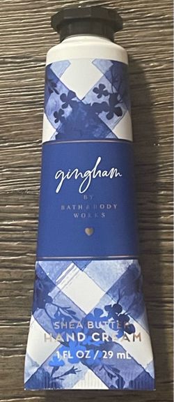 Gingham By Bath & Body Works Travel Hand Cream New