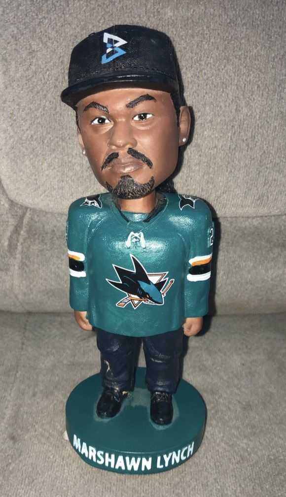 Marshawn Lynch / SJ Sharks Bobblehead