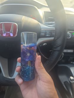 Custom flower shift knob