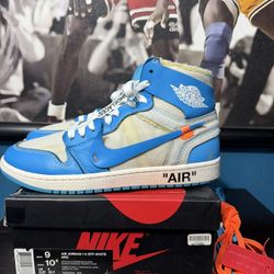 Off White x Air Jordan 1 Retro High OG UNC