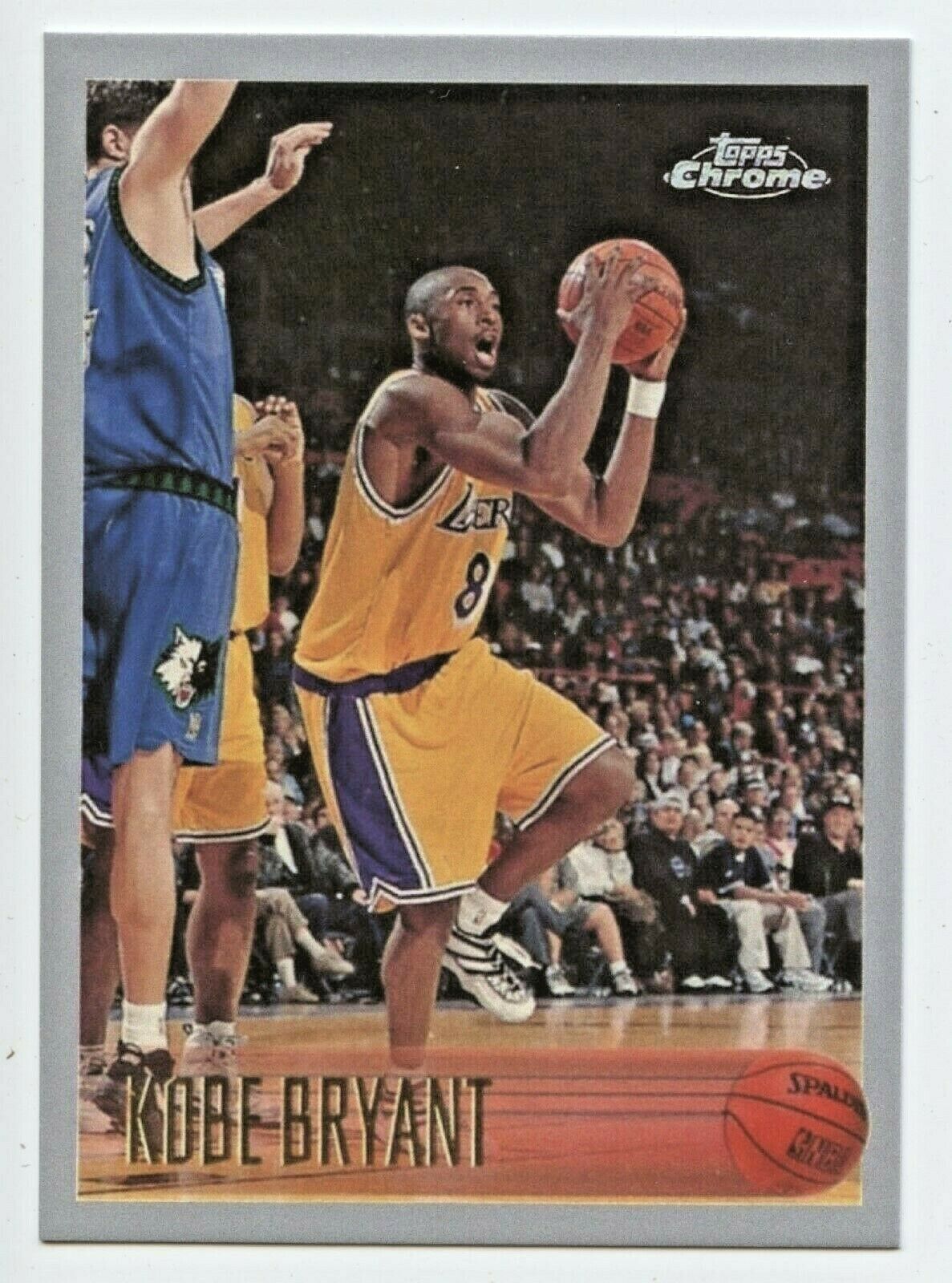 Kobe Bryant Topps Chrome Reprint Rookie Card