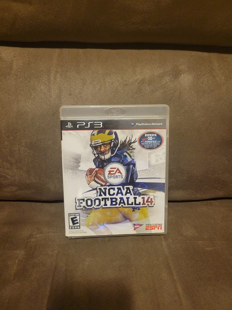 NCAA Football 14 For PS3