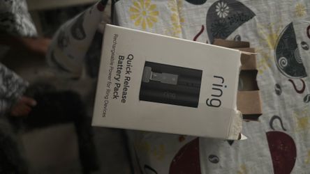 Brand New Ring Release Battery Pack 