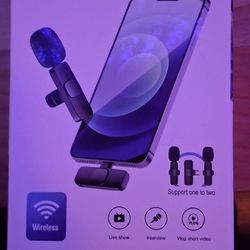  Wireless Lavalier  Microphone For IPhone