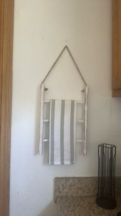 Towel ladder home decor