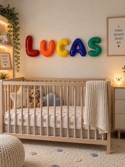 Custom Bubble Name Letters