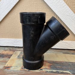 Charlotte Pipe 4 in. ABS DWV All Hub Wye