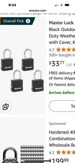Master Locks