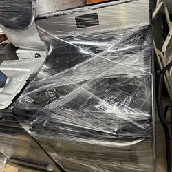 Frigidaire stove 30” wide gas oven 4 burners stainless steel