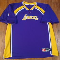 Men's Size 2XLARGE Nike Pullover Warmup Jersey Stitched LeBron Kobe Shaq