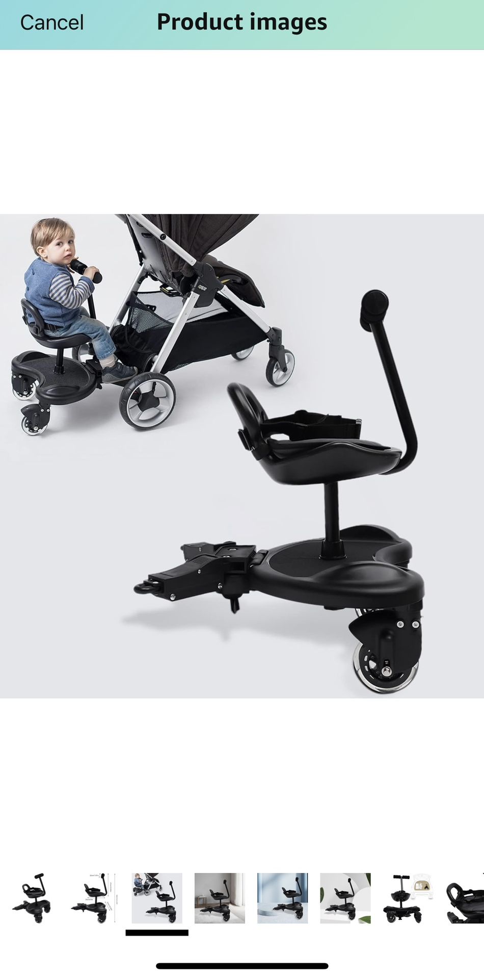 Stroller Board Attachment For Toddler