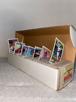 1987 Topps Baseball Cards Complete Set #1-792