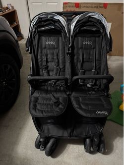Jeep double stroller