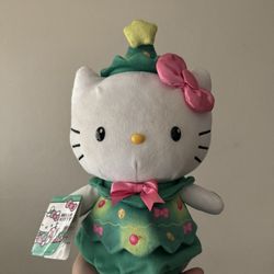 2019 Hello Kitty Christmas Tree Costume Plush 