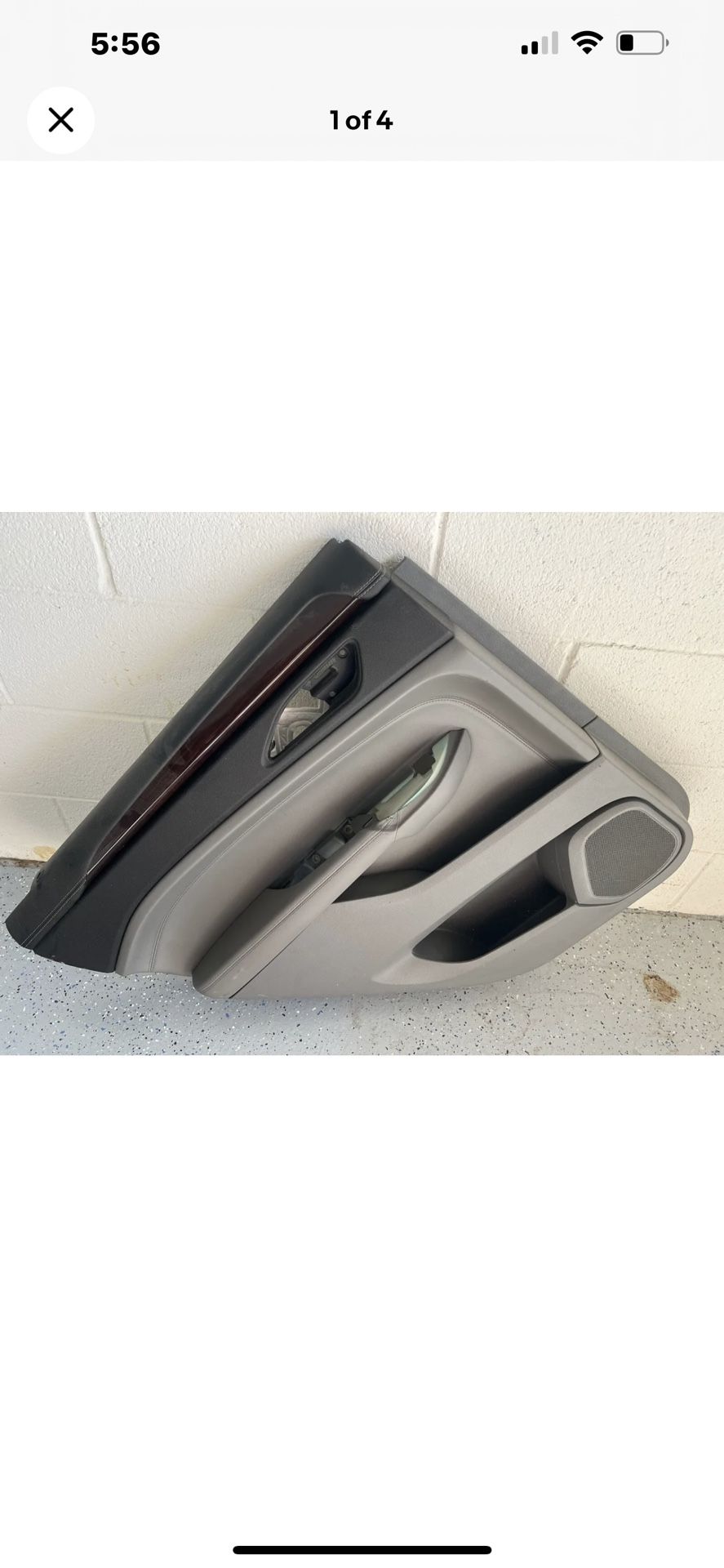 2010 2011 2012 2013 2014 2015 2016 CADILLAC SRX DRIVER LEFT REAR DOOR TRIM PANEL