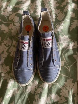 True Religion Canvas Slip-On Sneakers Size 7