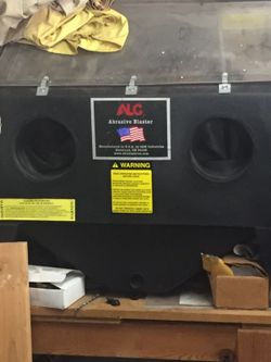 Sandblast bead blast cabinet