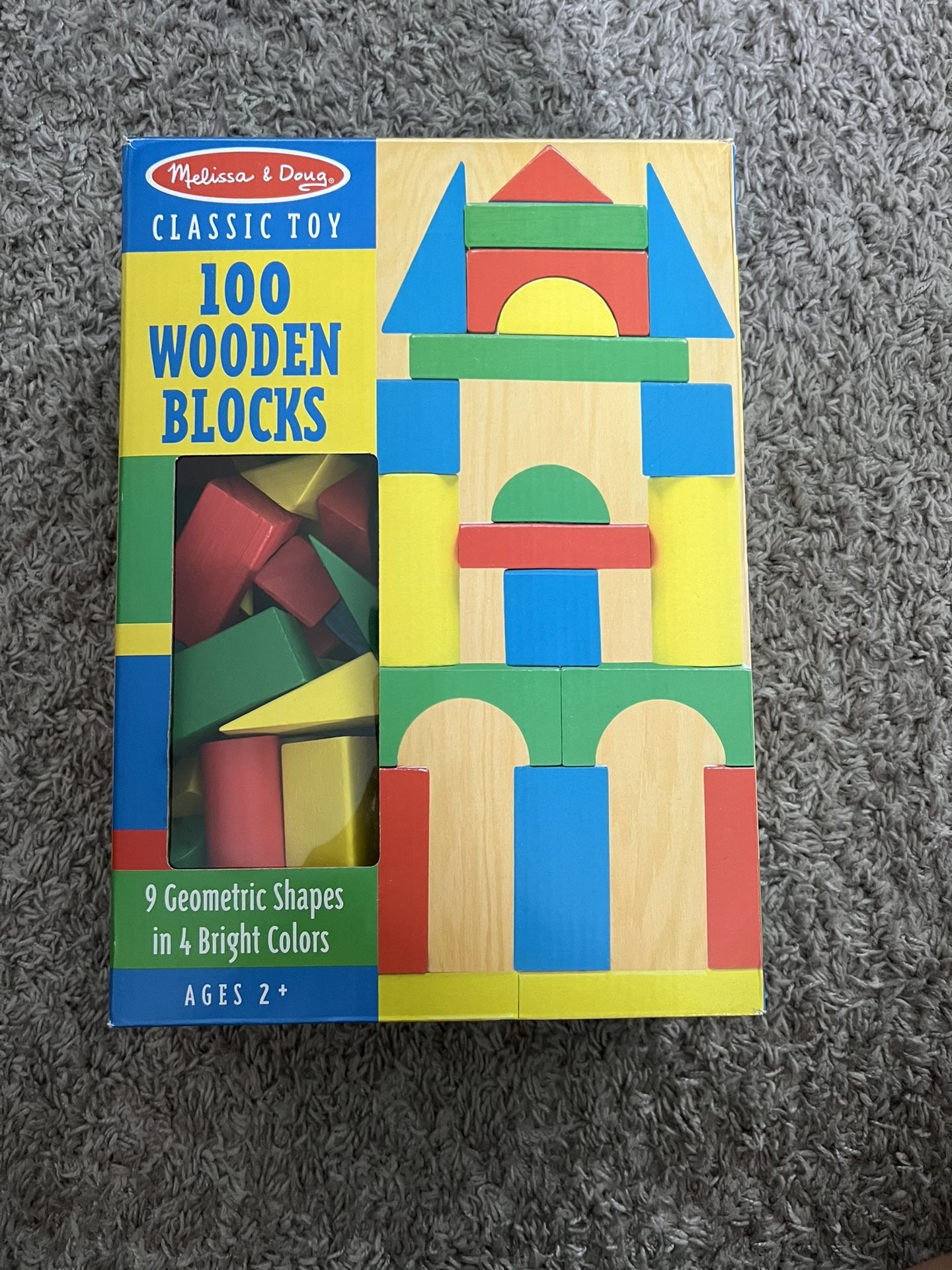 Melissa & Doug Wooden Blocks