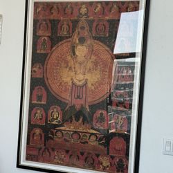 Large Buddha frame