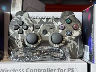 Camo Wireless Controller for PS3