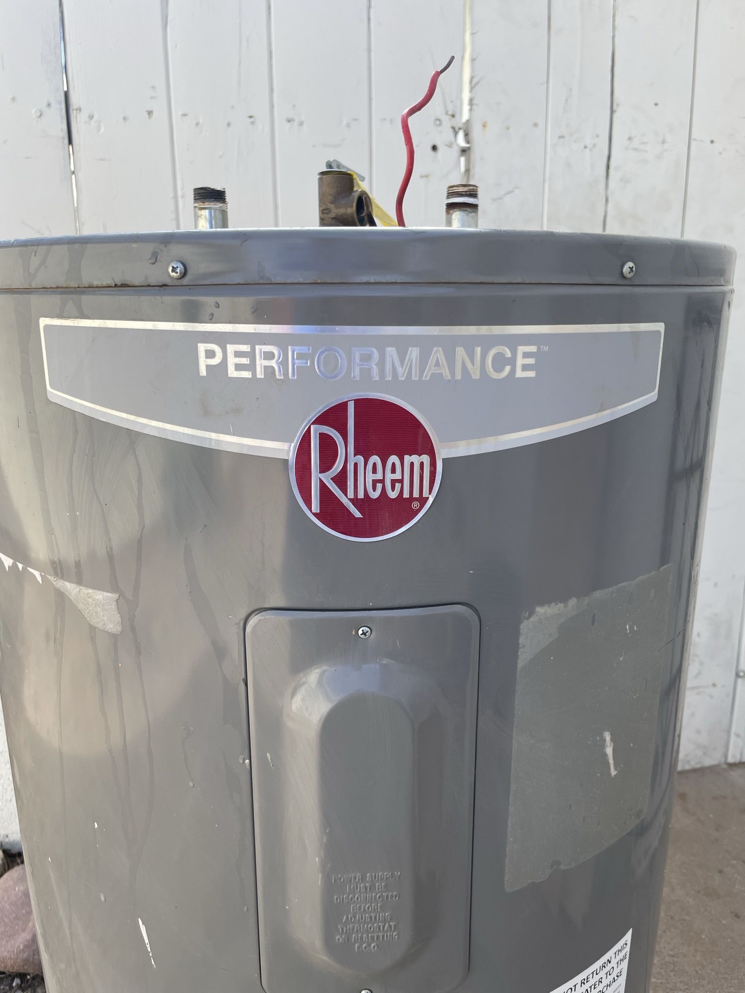 Water Heater Installed