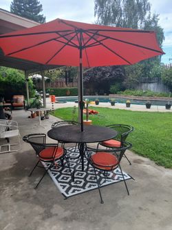 Vintage Woodard Patio Set