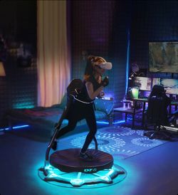 Quest 3s + KAT Walk C2 VR Series | 360° Omnidirectional Walking Pad & Accessories for Immersive VR Gaming & Fitness