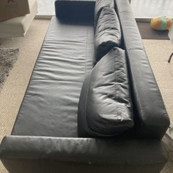 Black Futon Good Condition  - Used