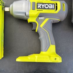 New Ryobi ONE+ 18V 1/2 in. Impact Wrench 