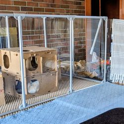 36" Tall "Clearly Loved" Pet Pen