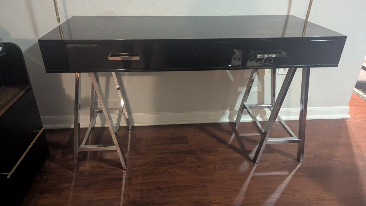 Modern Black Desk