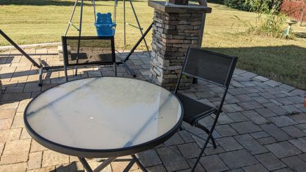 Outdoor Foldable Table Set