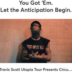 Travis Scott Utopia Tickets 