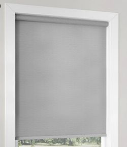 Pair of *BRAND NEW*  Enlightened Style Blackout Roller Shades – Gray Owl