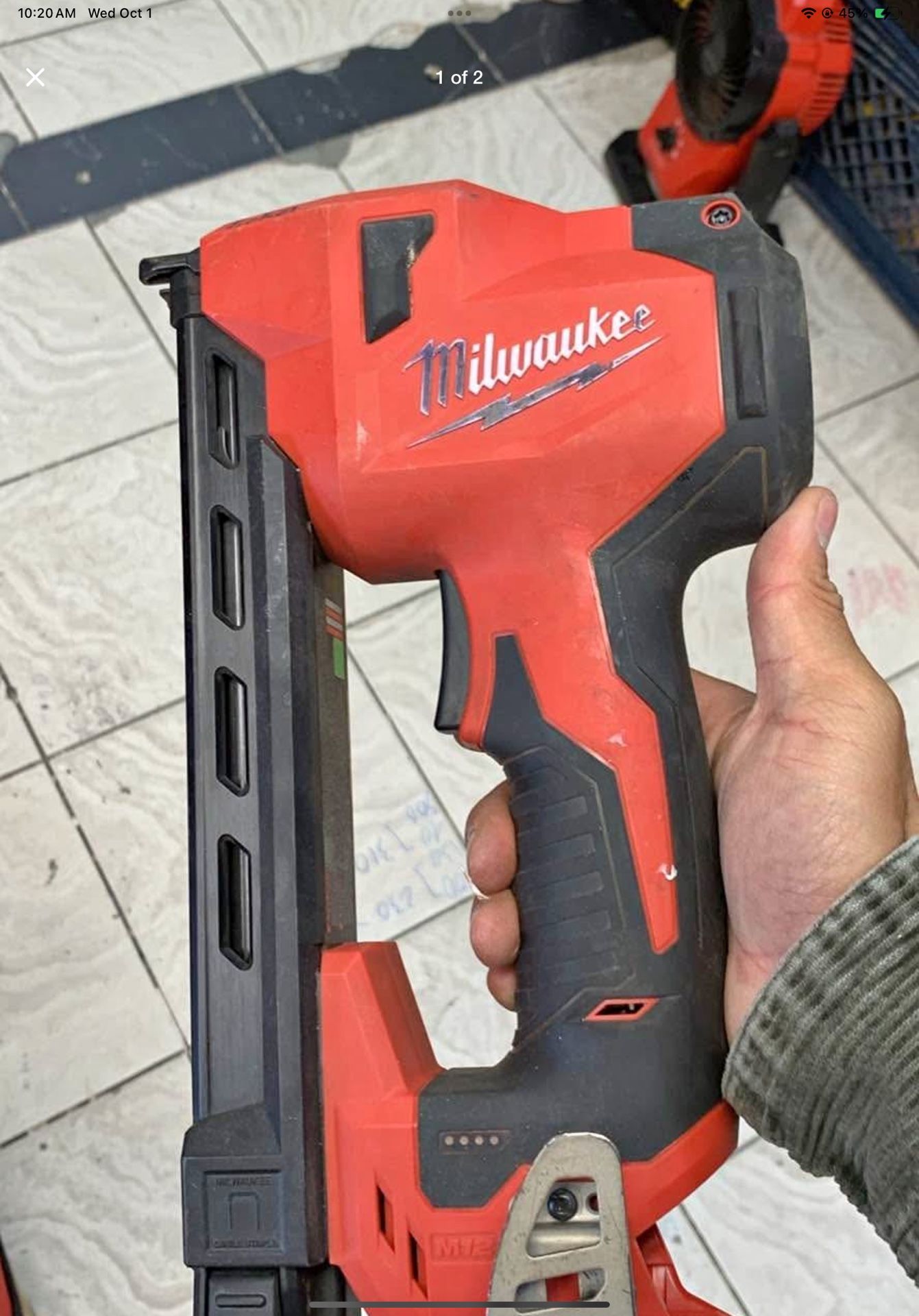Milwaukee M12 Cable Stapler Tool Only