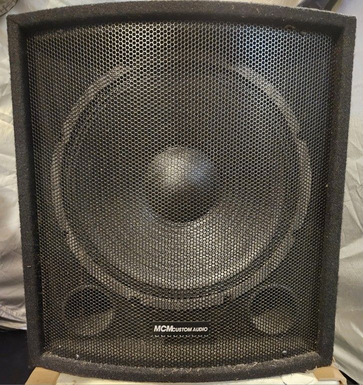 Powerful CUSTOM 15" SUBWOOFER - LIKE NEW!